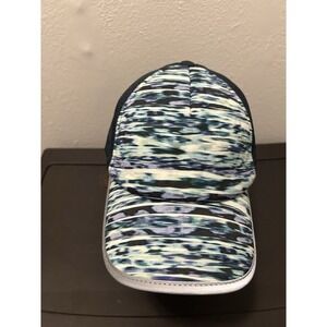 Tek Gear Adjustable Hat Cap Blue Unisex Reflective Running Jogging Walk‎